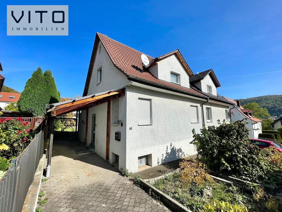 Einfamilienhaus mit großem Garten und Carport, in einer angenehmen Lage von Albstadt-Ebingen in Albstadt