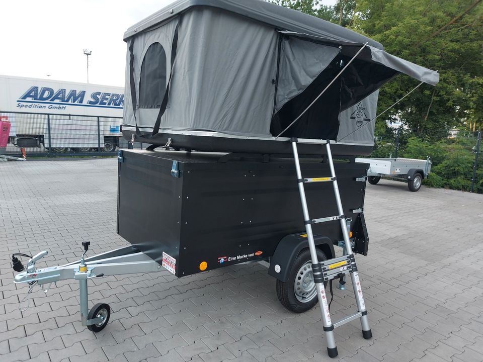 TPV KT-EU2 mit Dachzelt / Camping/ Anhänger/ Outdoor/Minicamper in Potsdam