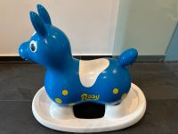 Rody Hüpfpferd mit Schaukelwanne Hüpftier Schaukelpferd blau Hessen - Groß-Zimmern Vorschau