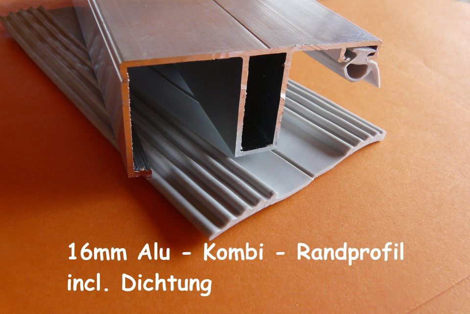 Terrassendach Komplett !! 3060 x 2000mm Stegplatten - Alu-Profile in Olfen
