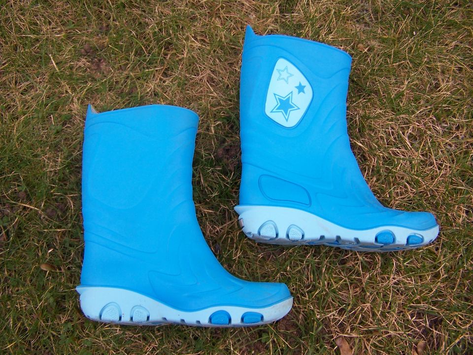 Unisex, Gummistiefel, Walkx kids, Gr. 28/29, blau, Sterne in Wettin-Löbejün