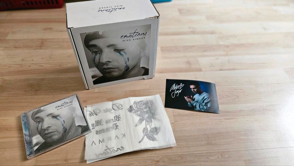 Fanbox Mike Singer emotions CD eingeschweißt in Arnstadt