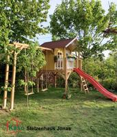 Stelzenhaus Jonas XL-A1 I Spielhaus mit Schaukel I Kinderrutsche Hessen - Mücke Vorschau