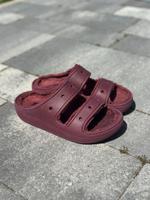 Crocs W8 Erwachsene Classic Cozzzy Sandalen dark cherry Rheinland-Pfalz - Worms Vorschau