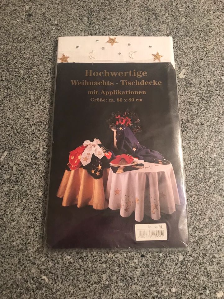 Weihnachtstischdecken neu OVP in Zaisenhausen