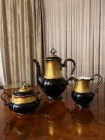 Kaffe/Teeservice Ilmenau Graf  Henneberg Porzellan 1777 Äztgold Wandsbek - Hamburg Marienthal Vorschau