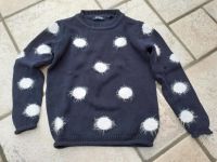 Gr. 110 warmen Pulli dunkelblau mit weißen Punkten Blue Seven Baden-Württemberg - Friedrichshafen Vorschau