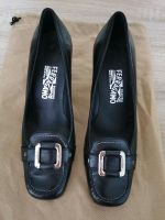 Salvatore Ferragamo Pumps Damen Gr. 39 schwarz Leder Nordrhein-Westfalen - Werne Vorschau