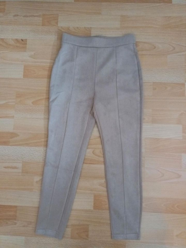 Beige Stoff Jeggings in Papenburg