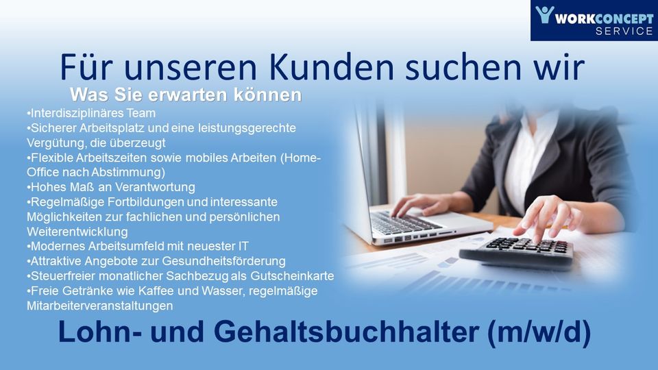 Lohn- und Gehaltsbuchhalter (m/w/d) in Meiningen