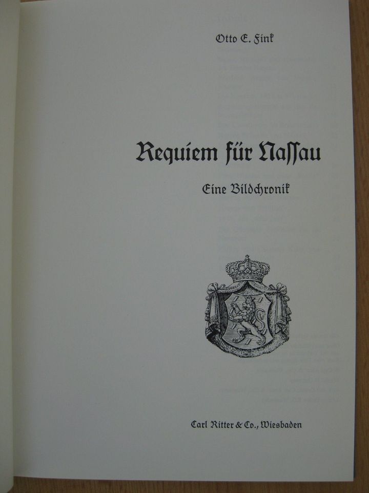 Requiem für Nassau - Eine Bildchronik in Krümmel