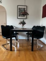 Esszimmer Stühle (4x) schwarz Stuttgart - Rohr Vorschau