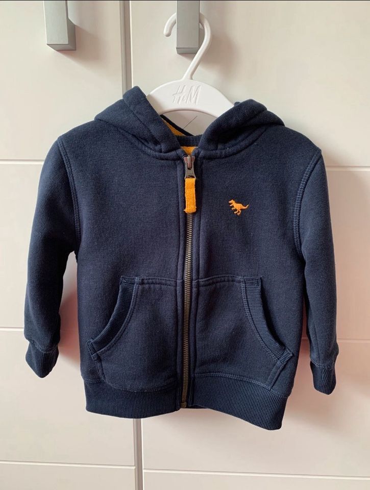 Neu Next Sweatshirtjacke Sweatjacke blau 12-18 Monate 80/86 in Geldern