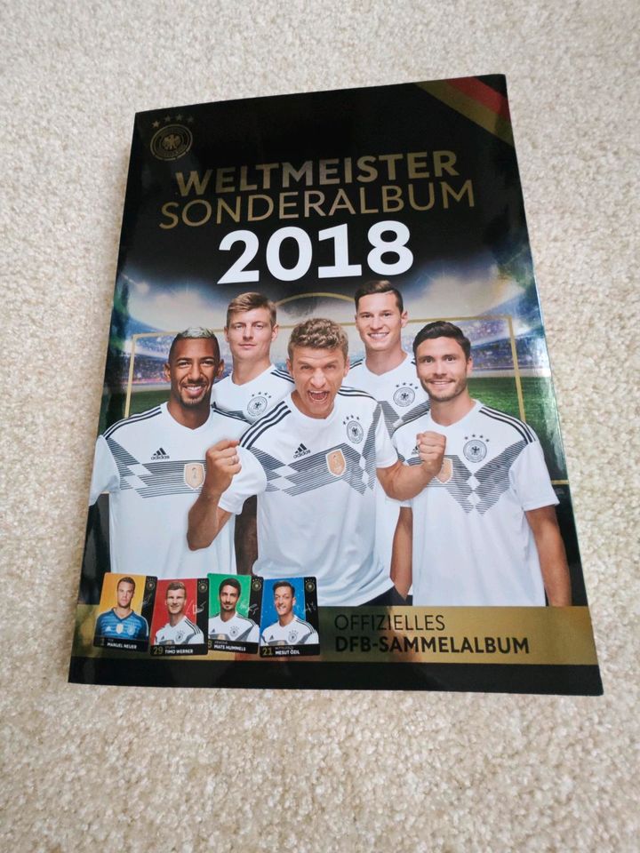 Offizielle DFB Sammelalben von 2010,2012 und 2018 in Uder