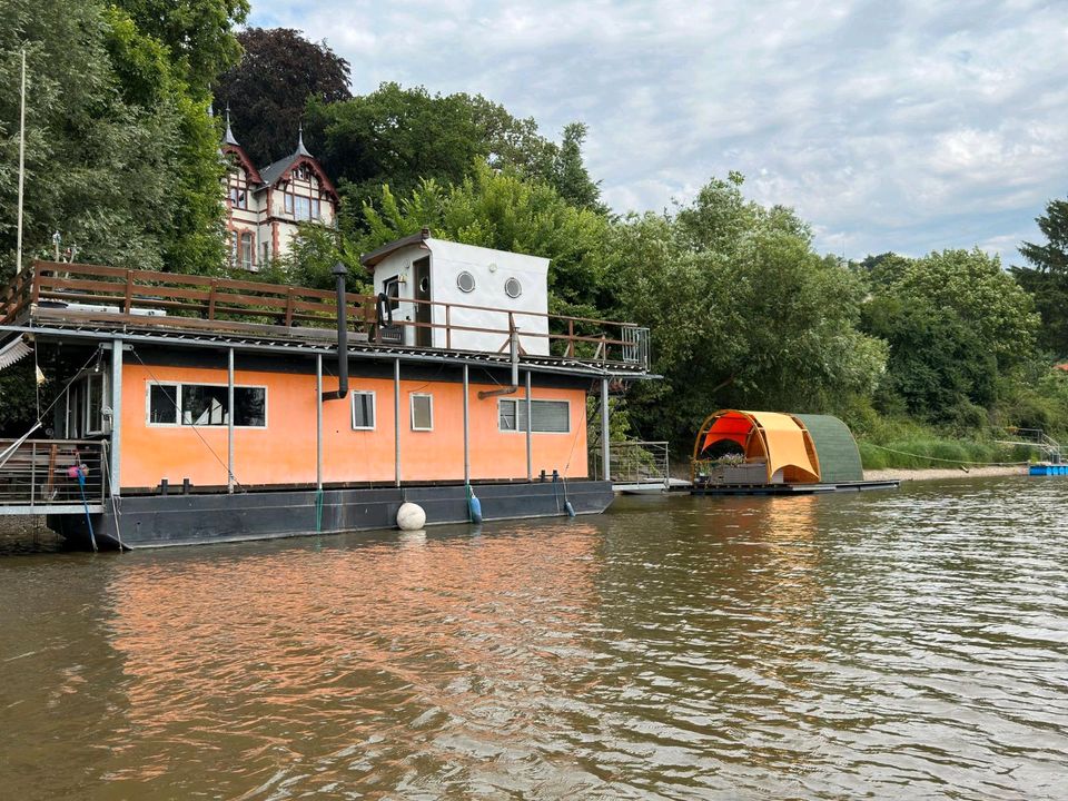 Hausboot,14x4m, ohne Antrieb in Dresden