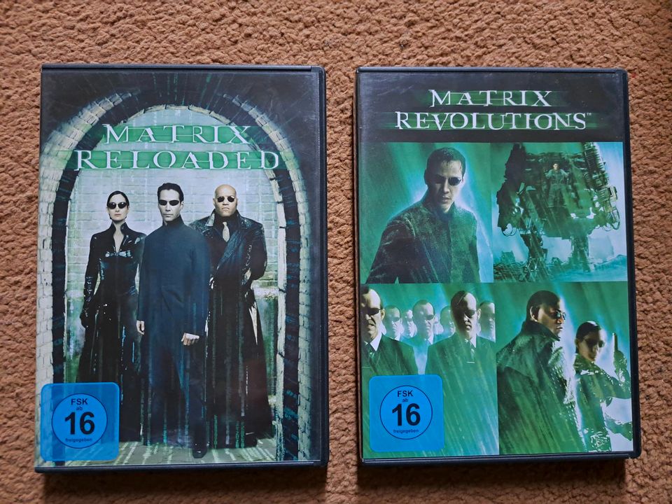 Matrix Trilogie, Blu ray, DVD s, 3 Teile in Wenzendorf