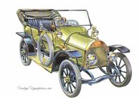 Dürhopp Doppelphaeton um 1910 (Wandbild) Sachsen - Pirna Vorschau