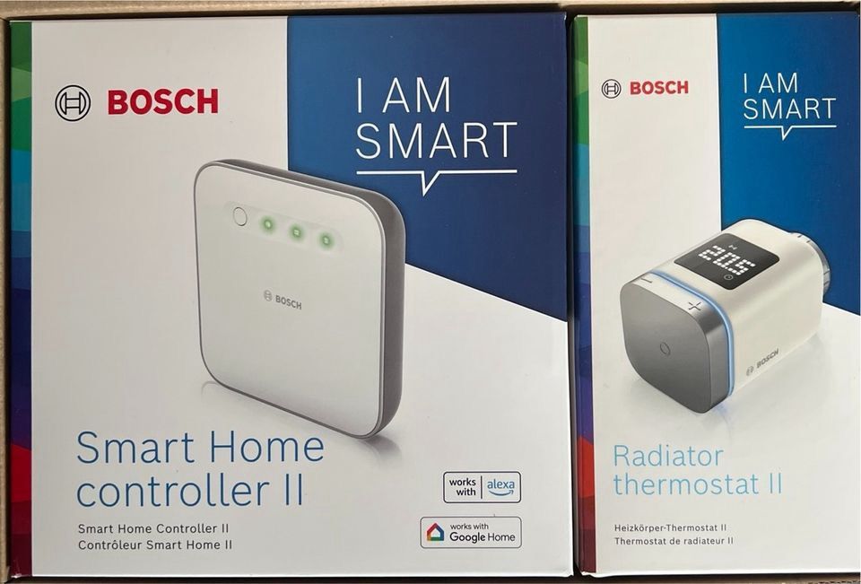 Bosch  Smart Home Controller 2 und 1x Bosch Radiator Thermostat 2 in Niederaichbach