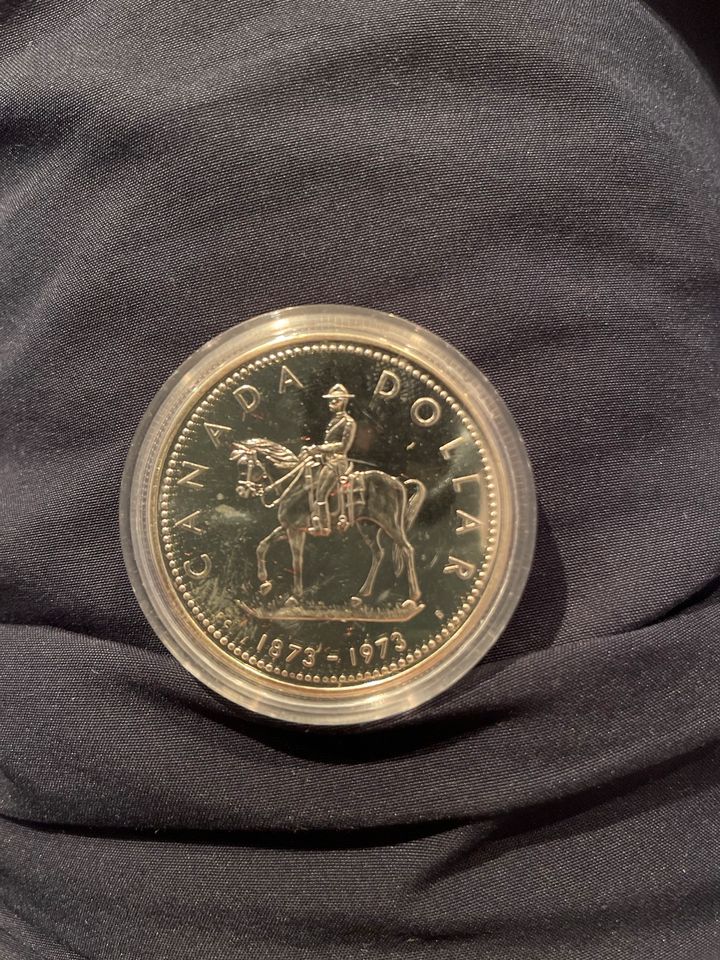 Dollar Münzen Elisabeth II Silber D. G. Regina in Oer-Erkenschwick