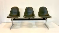 EAMEs Herman Miller Vitra Leder Fiberglas Tandem Bank 60er Design Hamburg-Mitte - Hamburg Hammerbrook Vorschau