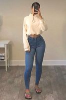 Skinny high waist Jeans zara sexy Blogger Hose Baden-Württemberg - Mannheim Vorschau