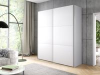 Kleiderschrank mit Schiebetüren weiß B x H x T 200x230x64 cm Nordrhein-Westfalen - Paderborn Vorschau