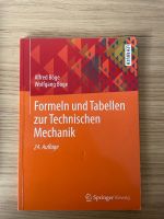 Formeln und Tabellen  zur technischen Mechanik Nordrhein-Westfalen - Castrop-Rauxel Vorschau