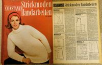 Constanze Strickmoden Handarbeiten Zeitschrift Magazin Nr 54 1964 Wandsbek - Hamburg Sasel Vorschau