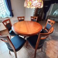 Tisch mit 6 Stühlen Massivholz sehr gut erhalten Nordrhein-Westfalen - Wesel Vorschau