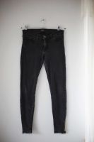 Monki Hose Jeans 29 Grau Dunkelgrau basic Röhrenhose slim uni 38 Wandsbek - Hamburg Jenfeld Vorschau