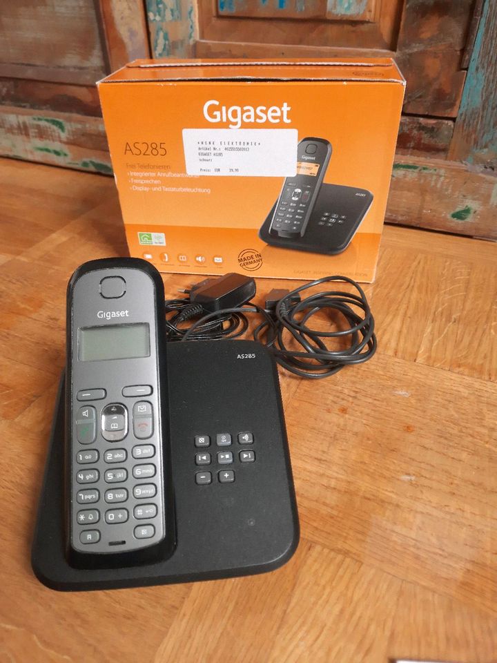 Gigaset AS285, Telefon mit Anrufbeantworter in Bad Saulgau