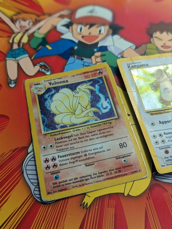 Pokémon Karten Vulnona Kangama Holo Karten Sammlung Pokemon Rare in Duisburg