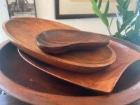 Konvolut Vintage Teak/Holz Anbiete/Snack Schalen 50/60er Nordrhein-Westfalen - Oberhausen Vorschau