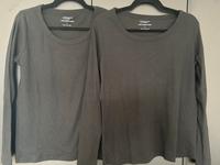 Damen Rippenstrick Long Sleeves Basic schwarz 2 Stück Niedersachsen - Isenbüttel Vorschau