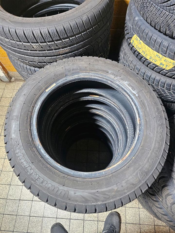 4x 155/70 R13 M+S Winter fast wie Neu in Hamburg