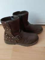 Mädchen Winterstiefel Gr. 30 Bama Echtleder dunkelbraun Stiefel Dresden - Innere Altstadt Vorschau