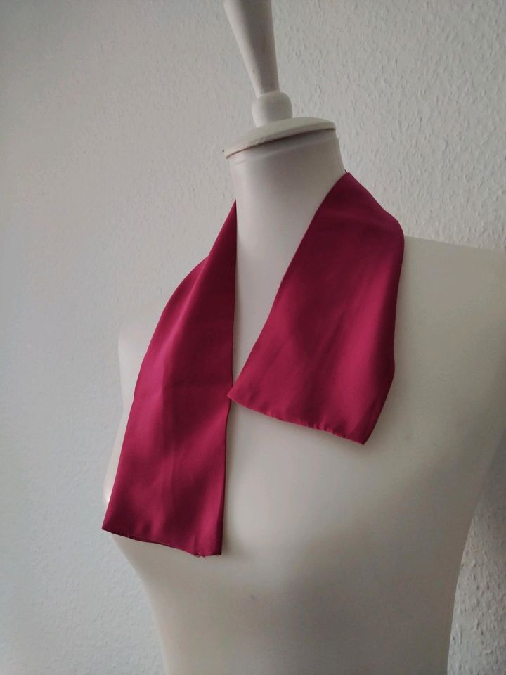 Satin Haarband Taschenschmuck Twilly Bandeau fuchsia in Nürnberg (Mittelfr)