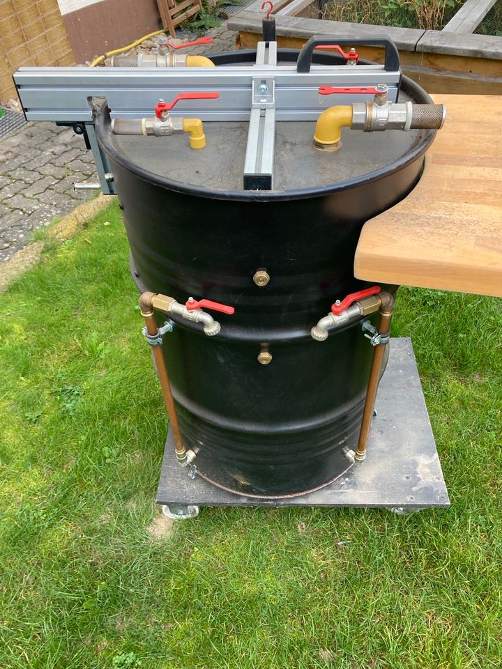 UDS Smoker Grill Eigenbau in Östringen