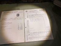 Rechnung von einen Opel kadett1969 ( neuwagen) Essen - Rüttenscheid Vorschau