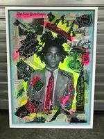 Basquiat inspieriertes Kunstwerk/Collage, handgemacht 100 x70 cm Baden-Württemberg - Heilbronn Vorschau