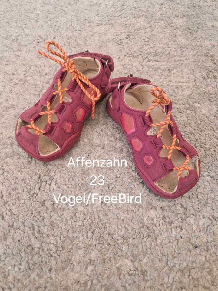 Affenzahn Vogel Sandalen 23 Barfußschuhe mit OVP in Brandenburg an der Havel