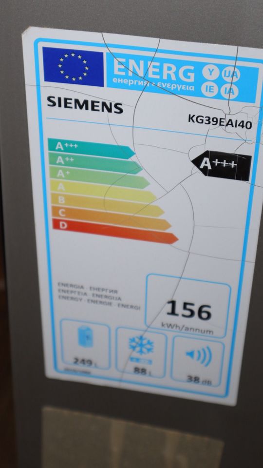 Kühlschrank Siemens KG39EAI40 in Aschersleben