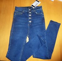 Trendyol Damen Jeans Röhre Stretch Knopfleiste 36 NEU Baden-Württemberg - Wertheim Vorschau