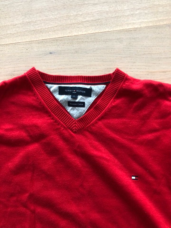 Tommy Hilfiger Premium Cotton Gr. L Rot in Hückeswagen