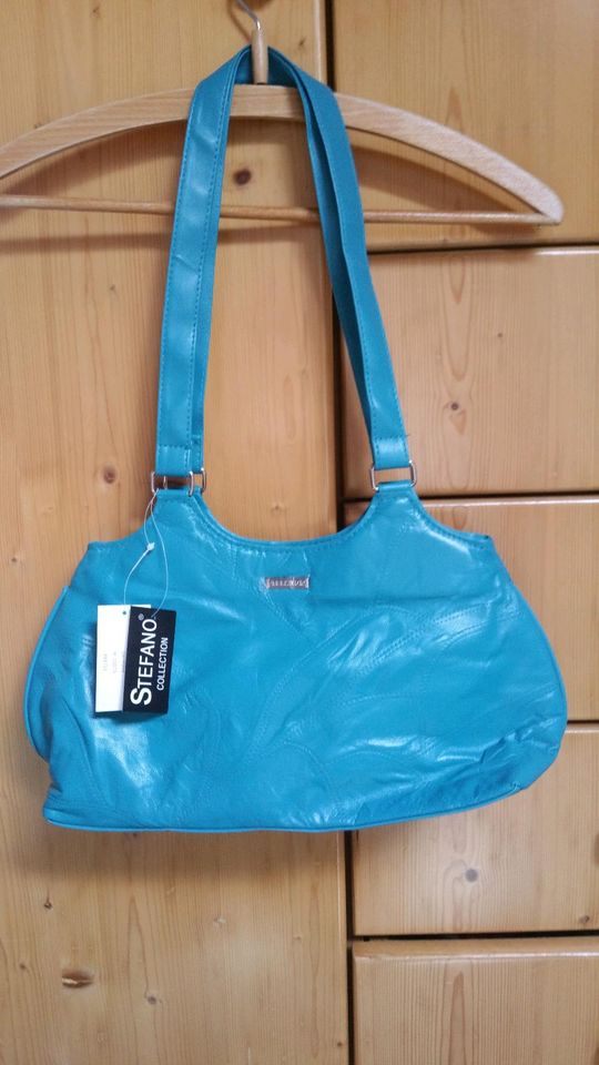 Stefano Tasche ♡ Handtasche ♡ Neu mit Etikett ♡ türkis blau ♡ in München -  Schwabing-West | eBay Kleinanzeigen ist jetzt Kleinanzeigen