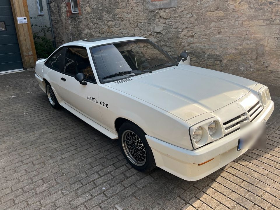 Opel Manta B GT/E in Lauda-Königshofen