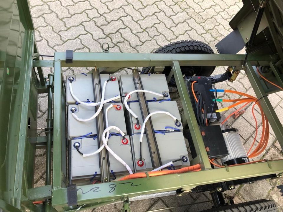 3Rad AMR Elektro Cargo mit Kabine Pritsche Kipper 400 Big Volta TUKTUK APE Lastendreirad TUCK TUCK MEGA CABIN Geco Stormborn Green Speed Lastendreirad TUK TUK Futura Runner Elektrofrosch Frosch 3 Rad in Waren (Müritz)