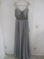 Kleid abendkleid abiball Hochzeit silber/grau gr.40 Sachsen-Anhalt - Sülzetal Vorschau