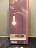 Tischlampe mit LED in Nickel-matt, Industrial-Design Nordrhein-Westfalen - Havixbeck Vorschau