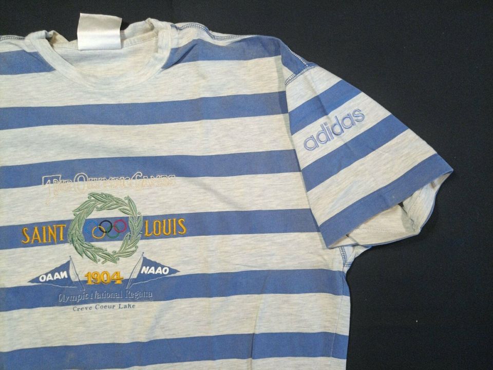 ADIDAS T-Shirt Olympic Centennial Collection St Louis 1904 Games